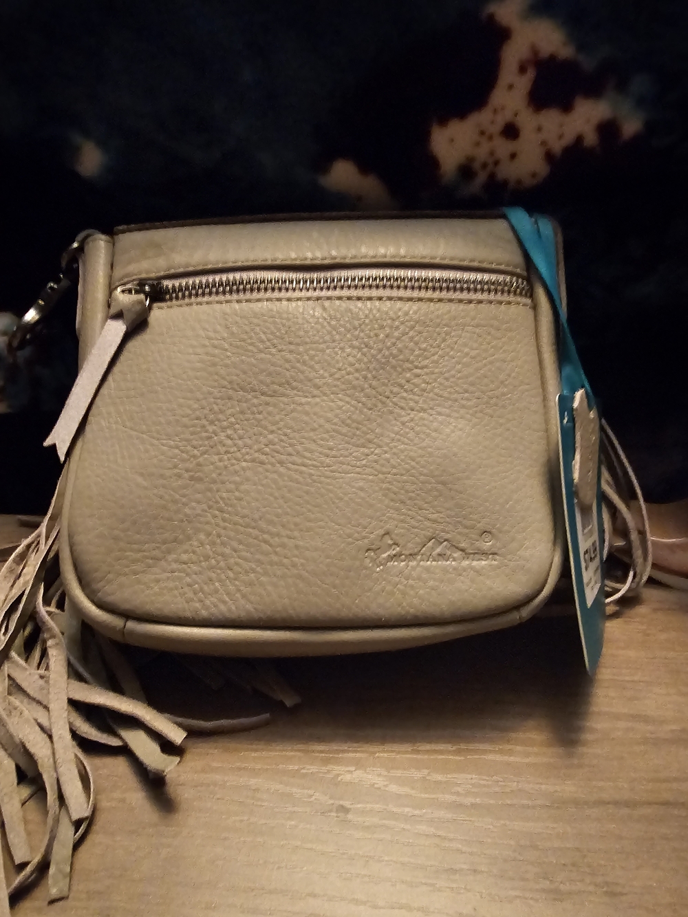 Montana West Genuine Leather Crossbody With Fringe - Picture 2 of 4